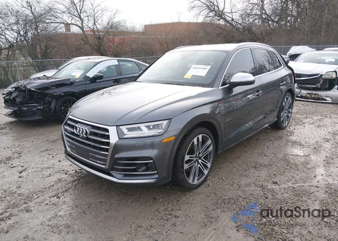 2018 Audi Sq5 3.0T Premium Plus z USA, uszkodzony, nr VIN WA1C4AFY9J2140780